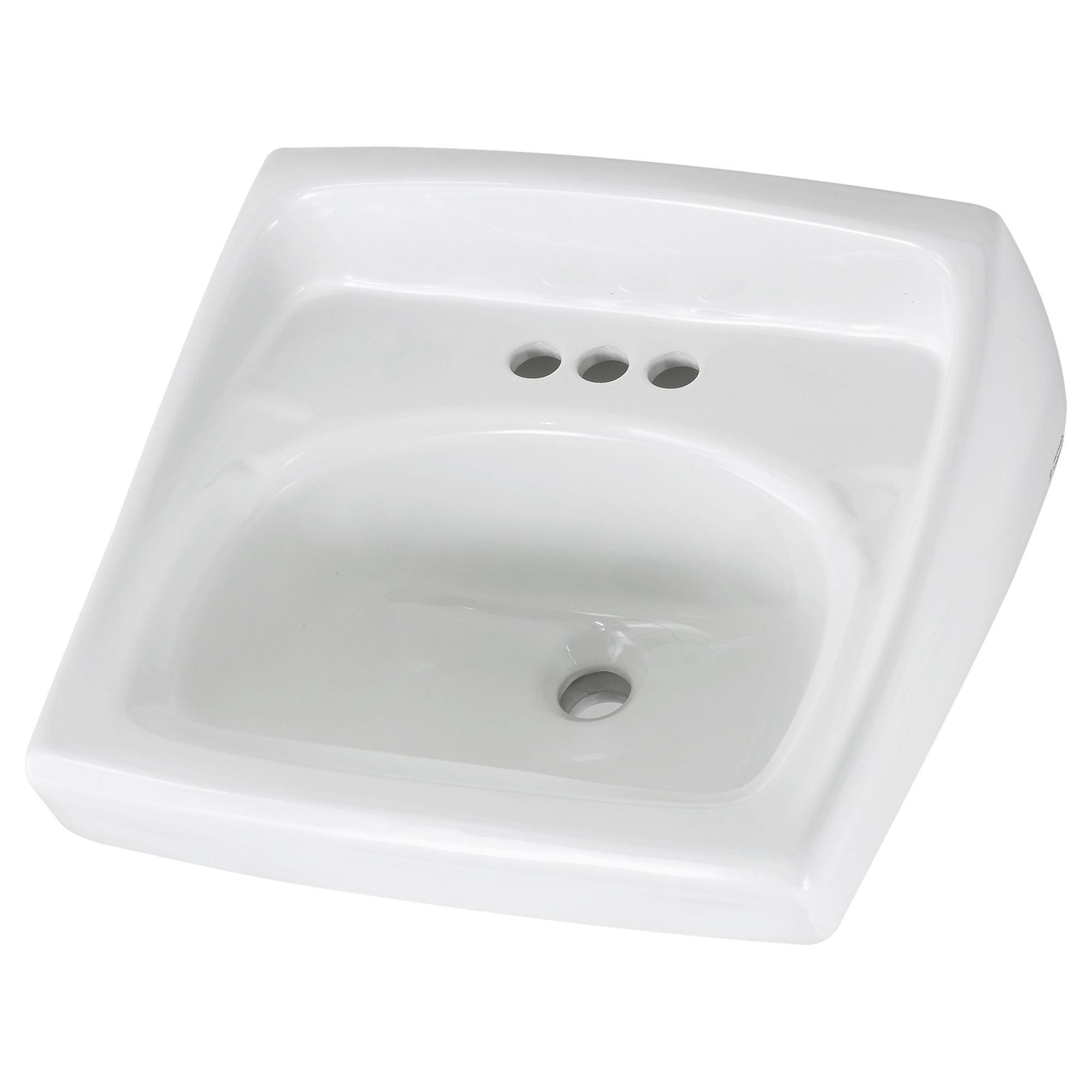 Lucerne™ Wall-Hung Sink for Exposed Bracket Support With 4-Inch Centerset